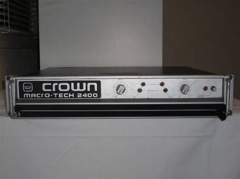 Crown Macro Tech 2400 For Sale - Canuck Audio Mart