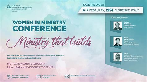 Women in Ministry Conference :: Ministerial Association Inter-European ...