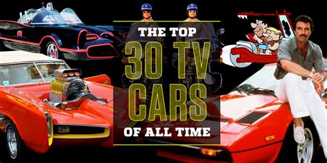 Best TV Cars of All Time | Cars in TV