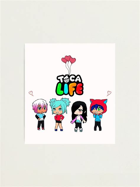 Toca Boca Toca Boca 2021 Toca Life World Photographic Print By