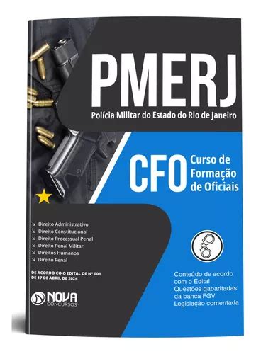 Apostila Completa Curso De Formação De Oficiais Pm Rj 2024 Editora