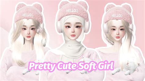 Zepeto Pretty Cute Soft Girl Face Tutorial Outfit Idea Oplas