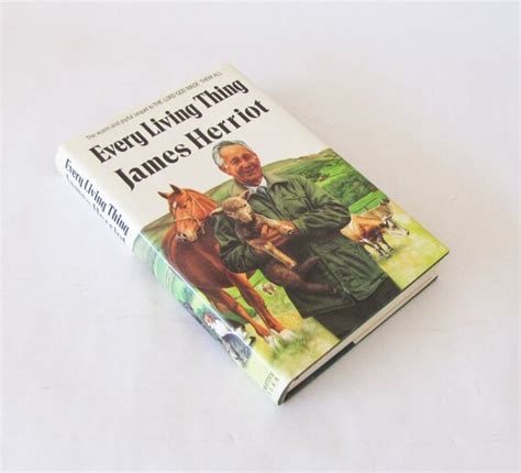 Every Living Thing James Herriot Hardback With Dust Jacket Etsy