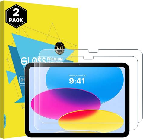 MoKo 2 Pack Tempered Glass Sreen Protector For IPad 10th Generation 10