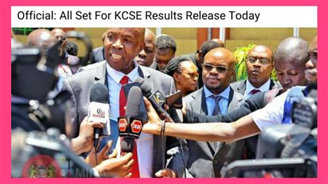 Happening Now Kcse Results Release 2023 Knec Makes Big Announcement To