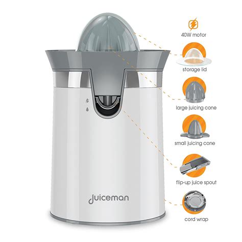 You can grab a Juiceman Citrus Juicer w/ Two Cones for just $20 Prime shipped (Reg. up to $29)