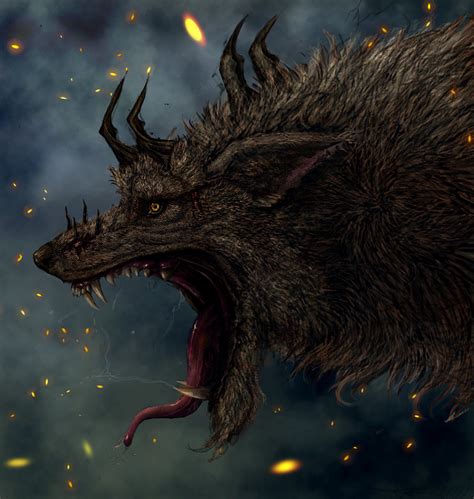 Fenrir Concept 3 by Hallowing on DeviantArt