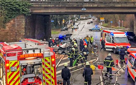 Schwerer Unfall auf der Metzer Straße in Saarlouis