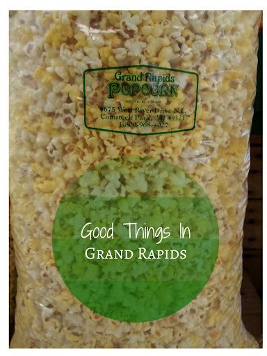 Good Things in Grand Rapids: Grand Rapids Popcorn | Wandering Educators