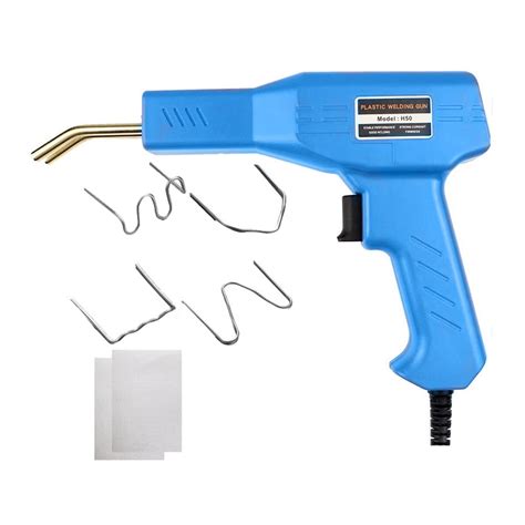 Msuo Plastic Crack Repair Welder Hot Stapler Repair Kit Plastic Hot Stapler Welding Plastic