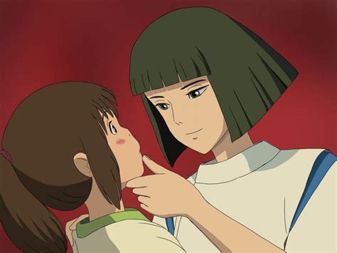 Spirited Away Chihiro And Haku Meet Again