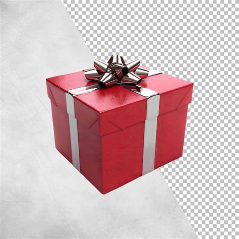 Premium Psd Gift Box Isolated On Transparent Background