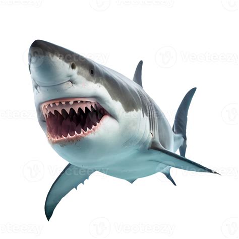 Great White Shark 17297036 Png