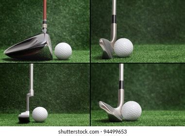 Golf Club Comparison Different Golf Clubs Stock Photo 94499653 | Shutterstock