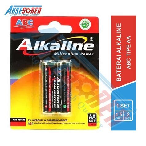 Jual Baterai Abc Alkaline Tipe Aa V Battery Ukuran A Sedang