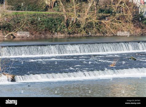 Flooded area in Mülheim an der Ruhr in Germany Stock Photo - Alamy