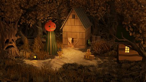 Artstation Environmental Stylized 3d Art Based On Over The Garden