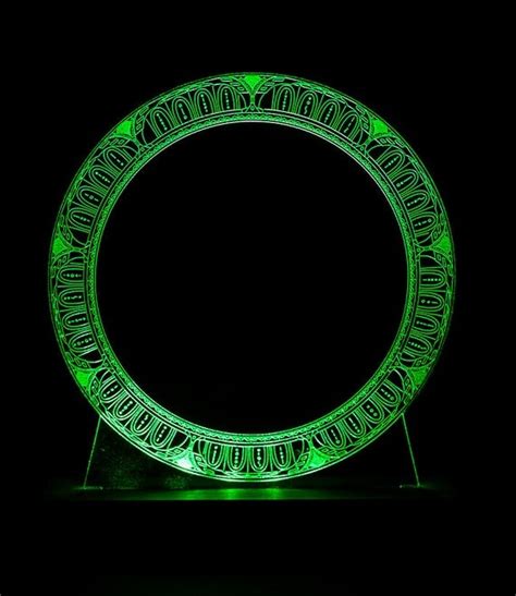 Stargate Universe Gate Lighted Acrylic Decoration Destiny