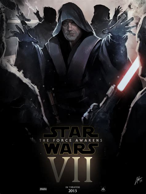 Episode Vii The Force Awakens Poster By Darthtemoc On Deviantart