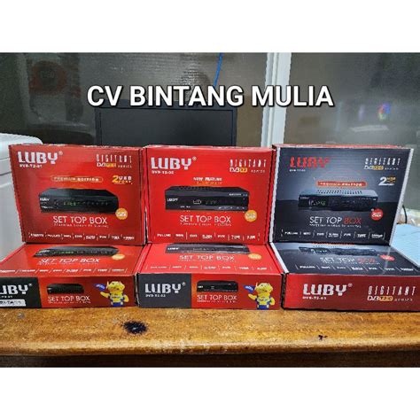 Jual Set Top Box Penerima Siaran TV Digital Luby DVB T2 01 T2 02 T2 03