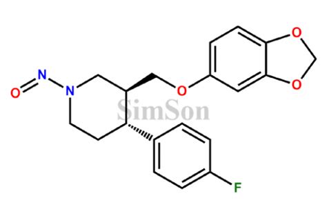 N Nitroso Paroxetine Impurity Cas No Simson Pharma