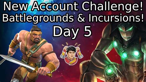 Live New Account Challenge Battlegrounds Grind Incursions Marvel