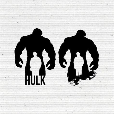 The Incredible Hulk Silhouette Svg Cut File Available In Svg Etsy