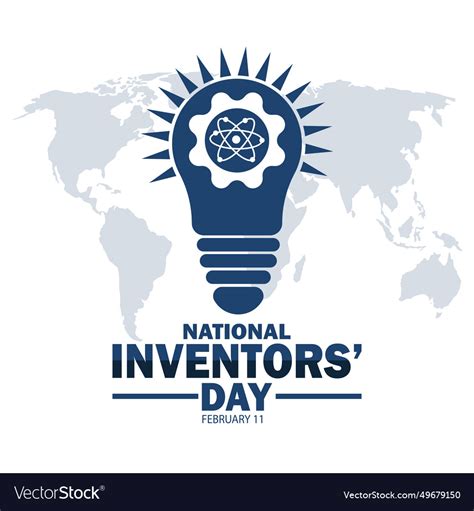 National Inventors Day Royalty Free Vector Image