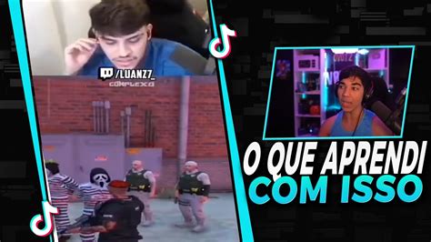 OVOTZ REAGINDO AO LUQUET4 VENDO O LUAN TILT4D0 A PM DO COMPLEXO