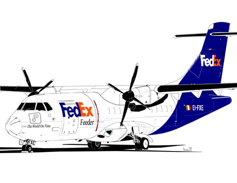 FedEX ATR 42 300 by bowdenja on DeviantArt