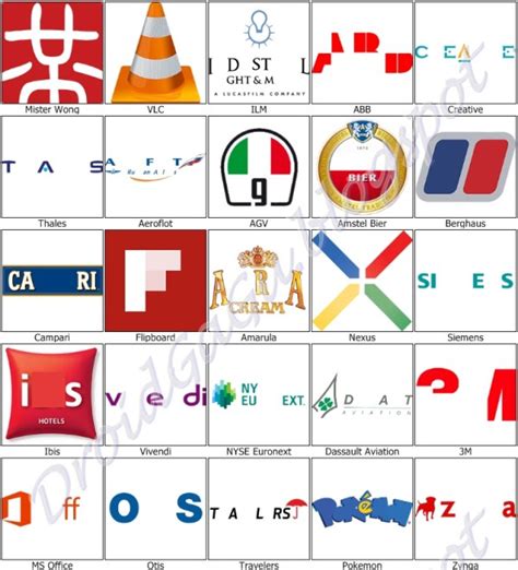 Logos Quiz Answers Level 17