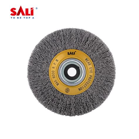 Sali China Made Crimped Circular Steel Wire Wheel Brush China Wire