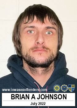 Brian Allen Johnson Sex Offender In Fort Dodge IA 50501 IA15669