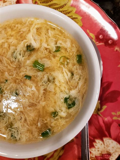 Very Easy And Quick My Version Of Egg Drop Soup Sweet Zivile