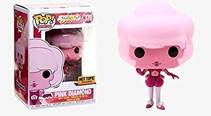 Funko Pop Animation Steven Universe Pink Diamond Hot Topic Exclusive Pink Diamond