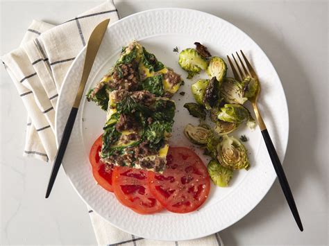 Ground Beef Spinach And Egg Casserole