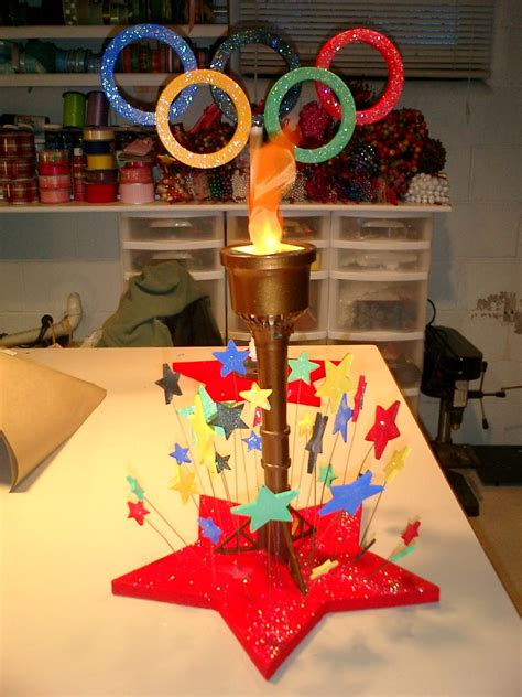 Olympic Themed Decorations / 11+ Olympic Party Ideas- Decorations ...