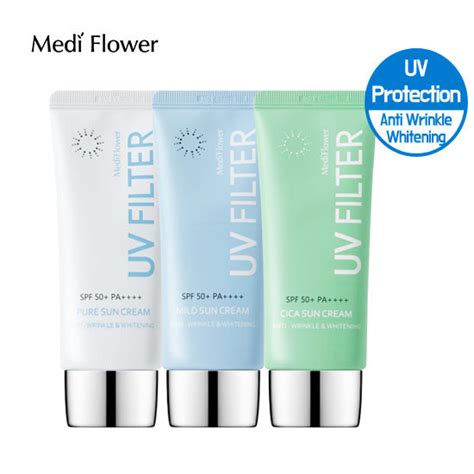 Mediflower Uv Filter Mild Pure Cica Sun Cream Ml Spf Pa