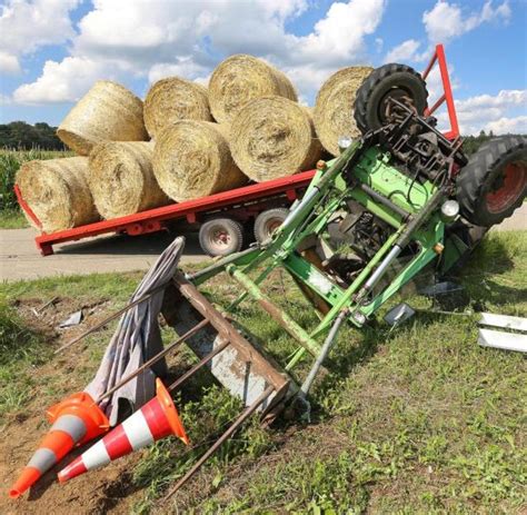 Kinder und Großvater bei Traktorunfall schwer verletzt WELT