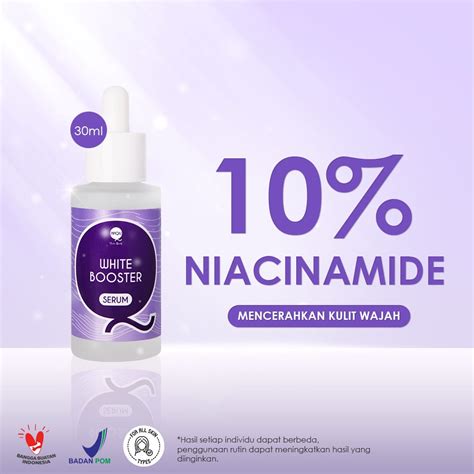 Jual Pipiqiu White Booster Serum Niacinamide 10 30ml Shopee Indonesia