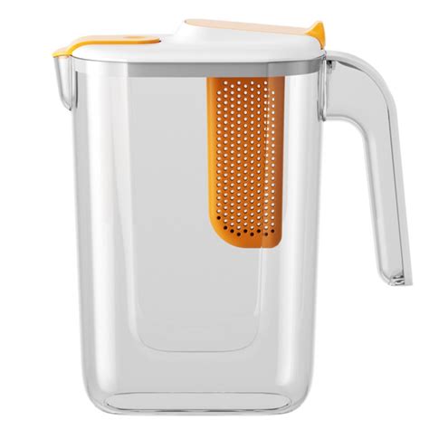 Bkbp Oz Gallons Litre Plastic Pitcher With Lid Hot Cold Carafes Fridge Water Pitcher