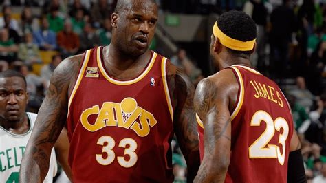 Lebron James And Shaq As Teammates In Cleveland Youtube