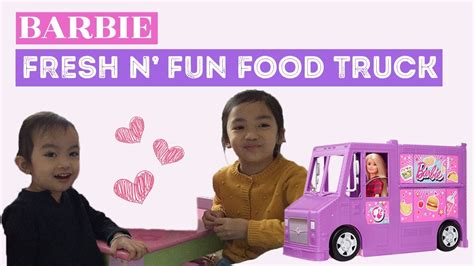 Kajsa And Dawn Played With Their Barbie Food Truck And Dolls Youtube