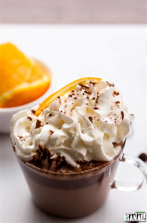 Orange Hot Chocolate Cook With Manali