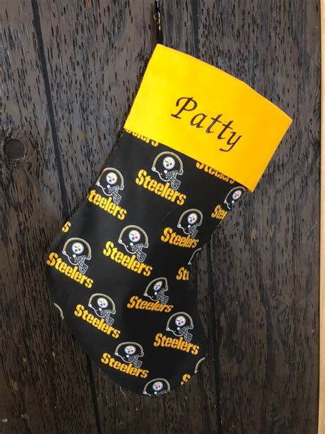 Pittsburgh Steelers Christmas Stocking - Etsy