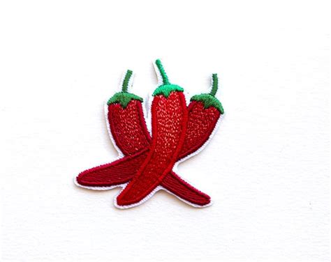 Red Hot Chili Peppers Embroidered Patch Iron On Patches For Jackets Hot