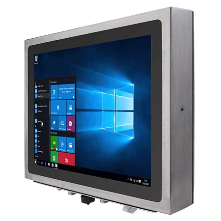 Stainless Industrial Panel Pc Waterproof Display Winmate Usa