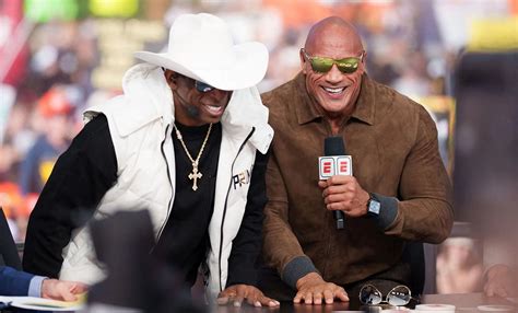 Dwayne Johnson Unveils How Deion Sanders Catapulted The Rock Mantra