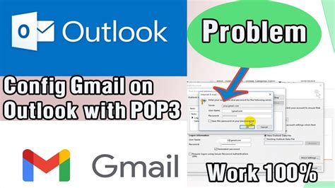 How To Configure Gmail On Outlook With Pop Configure Outlook With