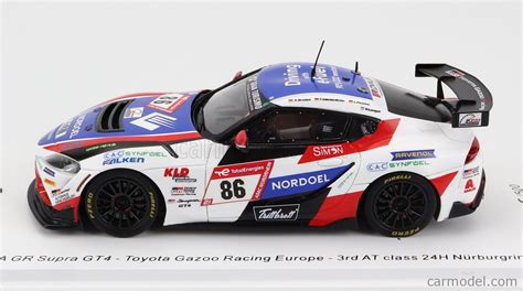 Spark Model Sg857 Scale 143 Toyota Supra Gr Team Gazoo Europe Racing